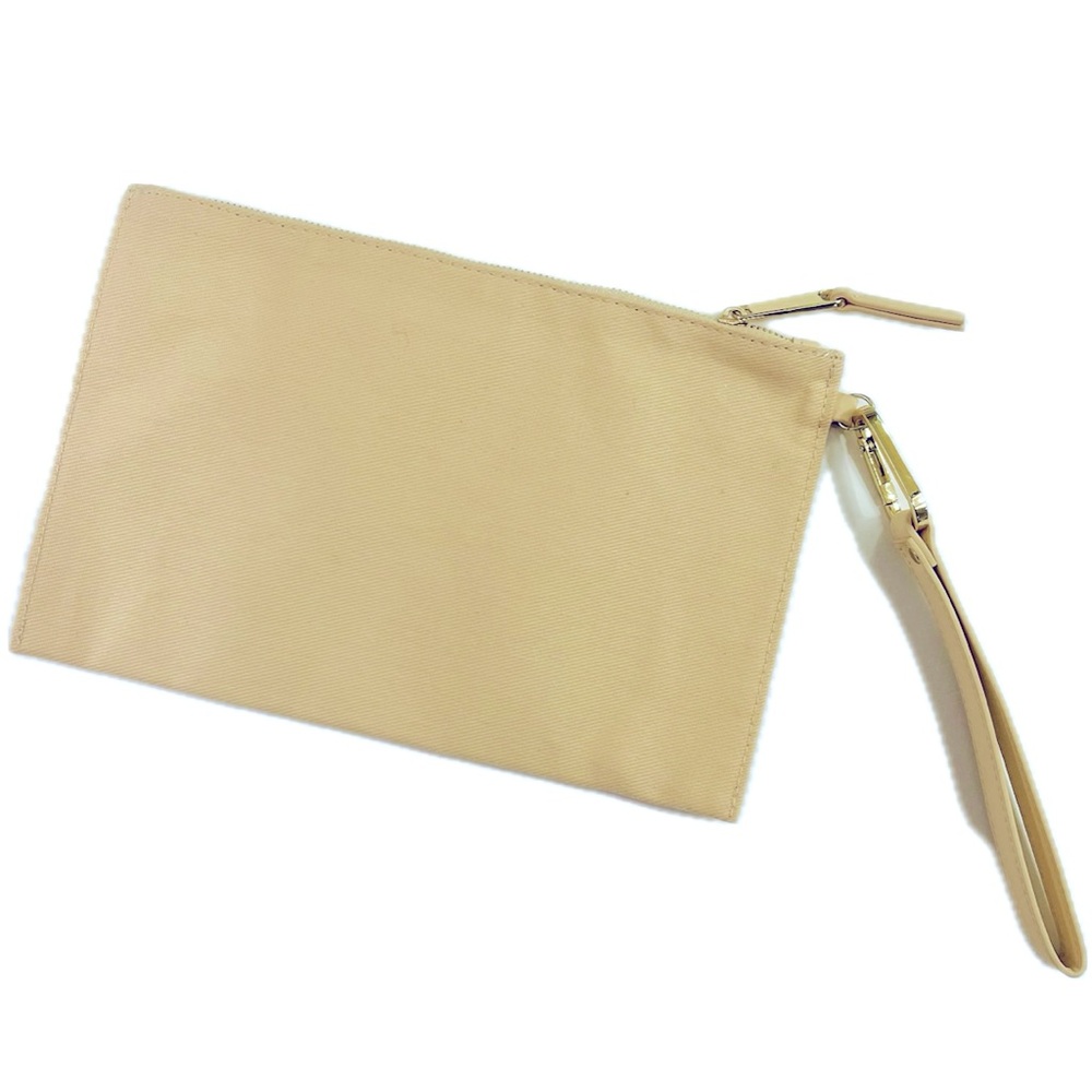 NWOT Burberry Beige Wristlet - Picture 2 of 8